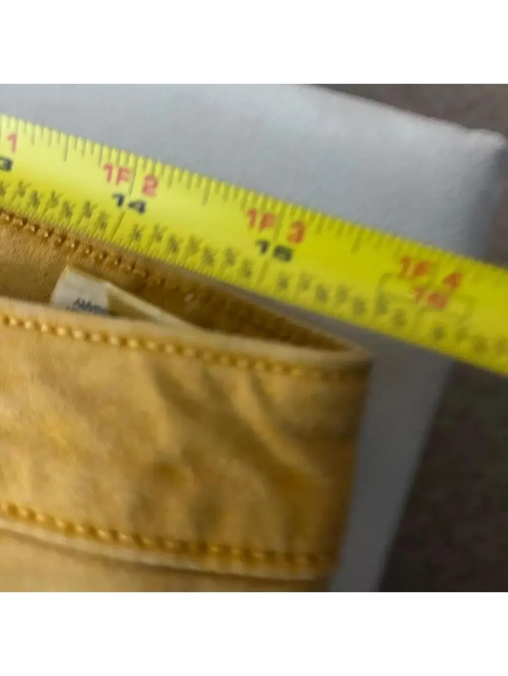 Micheal Kors Yellow low rise jeans size 8 #lowrise #denim #luxury #designer#fall